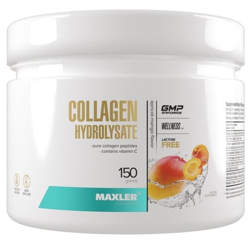 Maxler Collagen Hydrolysate пор., 150 г, абрикос и манго фото, описание