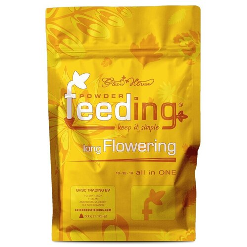 Удобрение Green House Powder Feeding Long Flowering 500 гр. фото, описание