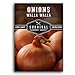photo Survival Garden Seeds - Walla Walla Onion Seed for Planting - Packet with Instructions to Plant and Grow Deliciously Sweet Long Day Onions in Your Home Vegetable Garden - Non-GMO Heirloom Variety 2024-2023