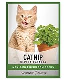 photo: You can buy Catnip Seeds for Planting is A Heirloom, Non-GMO Herb Variety- Nepeta Cataria Herb Seeds Great for Indoor and Outdoor Gardening and Indoor Outdoor Cats by Gardeners Basics online, best price $4.95 new 2024-2023 bestseller, review