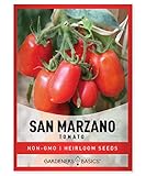 photo: You can buy San Marzano Tomato Seeds for Planting Heirloom Non-GMO Seeds for Home Garden Vegetables Makes a Great Gift for Gardening by Gardeners Basics online, best price $4.95 new 2024-2023 bestseller, review