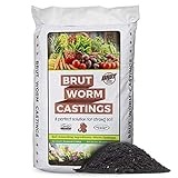 photo: You can buy BRUT WORM FARMS Worm Castings Soil Builder - 30 Pounds - Organic Fertilizer - Natural Enricher for Healthy Houseplants, Flowers, and Vegetables - Use Indoors or Outdoors - Non-Toxic and Odor Free online, best price $33.90 new 2024-2023 bestseller, review