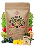 photo: You can buy 14 Herb, Tomato & Chili Pepper Gardening Seeds Salsa Variety Pack for Planting Outdoors & Indoor Garden 2200+ Non-GMO Heirloom Seeds Cilantro, Basil, Oregano, Parsley, Onion, Pepper Tomato Seed & More online, best price $14.99 ($1.07 / Count) new 2024-2023 bestseller, review
