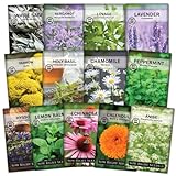 photo: You can buy Sow Right Seeds - Large Medicinal Herb Seed Collection for Planting - Lemon Balm, Lavender, Yarrow, Echinacea, Anise, Lovage, Chamomile, Calendula, Bergamot & More - Non-GMO Heirloom online, best price $19.99 ($1.43 / Count) new 2024-2023 bestseller, review