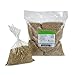 photo Organic Barley Seeds - 4.5 Lbs in Pre-Measured Bags for 10x20 Trays - Whole (Hull Intact) Barleygrass Seed - Ornamental Barley Grass, Juicing 2024-2023