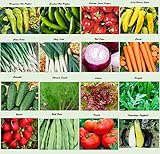photo: You can buy Set of 16 Assorted Organic Vegetable Seeds & Herb Seeds 16 Varieties Create a Deluxe Garden All Seeds are Heirloom, 100% Non-GMO Sweet Pepper Seeds, Hot Pepper Seeds-Red Onion Seeds- Green Onion Seeds online, best price $16.95 ($1.06 / Count) new 2024-2023 bestseller, review