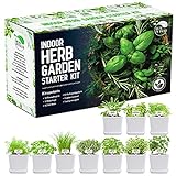 photo: You can buy REALPETALED Indoor Herb Garden 10 Non-GMO Herbs– Complete Kitchen Herb Garden with 10 Reusable Pots, Drip Trays, Soil Discs and Seed Packets online, best price $34.99 new 2024-2023 bestseller, review