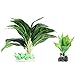 foto UEETEK 2 Pacchi / set di piante d'acqua per l'acquario, piante acquatiche artificiali arricchite di piante acquatiche con foglie verdi per decorazione ornamento (grande + piccolo) 2024-2023