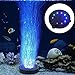 photo LONDAFISH Aquarium Bubble Light Aquarium Air Stone LED Light Air Pump Bubble Stone Lamp 2022-2021