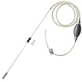 photo: You can buy AREPK 10 Gallon Fish Tank Cleaner and Aquarium Water Changer Siphon with a Thinner Water Tubing. Perfect for Cleaning Small Fish Tanks, Gravel Vacuum for Aquarium Kit (Grey) online, best price $16.99 new 2024-2023 bestseller, review