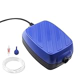 photo: You can buy FYD 3W Aquarium Air Pump Ultra Quiet 1.8L/Min with Accessories for Up to 30 Gallon Fish Tank online, best price $10.99 new 2024-2023 bestseller, review
