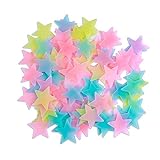 photo: You can buy AM AMAONM 100 Pcs Colorful Glow in The Dark Luminous Stars Fluorescent Noctilucent Plastic Wall Stickers Murals Decals for Home Art Decor Ceiling Wall Decorate Kids Babys Bedroom Room Decorations online, best price $8.99 ($0.09 / Count) new 2024-2023 bestseller, review