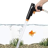 photo: You can buy hygger Aquarium Gravel Cleaner, New Quick Water Changer with Air-Pressing Button Fish Tank Sand Cleaner Kit Aquarium Siphon Vacuum Cleaner with Water Hose Controller Clamp online, best price $24.99 new 2024-2023 bestseller, review