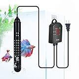 photo: You can buy SZELAM Aquarium Heater, 300W Fish Tank Heater with External Controller Dual LED Temp Display for Saltwater and Freshwater Submersible Fish Heater for Betta Fish Tank 5-26 Gallon online, best price $18.58 ($18.58 / Count) new 2024-2023 bestseller, review