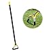 photo Bird Twig Stirrup Hoe Garden Tool - Scuffle Loop Hoe for Effective Preventing Weeds, 54 Inch Stainless Steel Adjustable Long Handle Weeding Hoe for Average & Tall Gardeners - Black 2022-2021