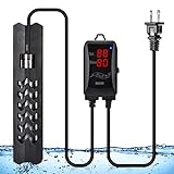 photo: You can buy Woliver Aquarium Heater,200W 300W 500W 800W Fish Tank Heater - Fast Heating Submersible Aquarium Heater with Extra LED Temperature Controller Suitable for 26-211 Gallon Marine Saltwater and Freshwater online, best price $45.99 new 2024-2023 bestseller, review