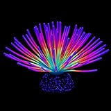 photo: You can buy Uniclife Aquarium Imitative Rainbow Sea Urchin Ball Artificial Silicone Ornament with Glowing Effect for Fish Tank Landscape Decoration online, best price $7.49 new 2024-2023 bestseller, review