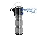 photo Yochaqute Aquarium Fish Tank Filter: 8w Internal Filter Pump for 40-120 Gallon Salt Water | Fresh Water | Coral Tank | Turtle Tank with 2 Stages Filtration & Strong Suction Cups 2023-2022