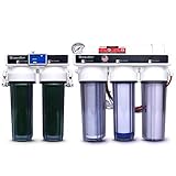 photo: You can buy LiquaGen - 6 Stage Heavy Duty - 0 TDS/PPM Reverse Osmosis/Deionization Aquarium Reef Water Filter System, 150 GPD | Ultimate Purification RO/DI Machine w/Dual Deionization Canisters online, best price $319.99 new 2024-2023 bestseller, review