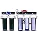 photo LiquaGen - 6 Stage Heavy Duty - 0 TDS/PPM Reverse Osmosis/Deionization Aquarium Reef Water Filter System, 150 GPD | Ultimate Purification RO/DI Machine w/Dual Deionization Canisters 2024-2023