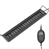photo: You can buy NICREW AquaLux 24/7 LED Aquarium Light, Freshwater Fish Tank Light for Planted Aquariums, 24 Hours Lighting Cycle and Automatic Timer Function, 18-24 Inches, 14 Watts online, best price $33.99 new 2024-2023 bestseller, review