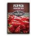 photo Survival Garden Seeds - Marconi Red Pepper Seed for Planting - Packet with Instructions to Plant and Grow Long Sweet Italian Peppers in Your Home Vegetable Garden - Non-GMO Heirloom Variety 2024-2023
