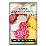photo: You can buy Sow Right Seeds - Beet Mix Seed for Planting - Non-GMO Heirloom Packet with Instructions to Plant & Grow an Outdoor Home Vegetable Garden - Nutritious, Cold Hardy, Vigorous and Productive - Great Gift online, best price $4.99 new 2024-2023 bestseller, review