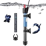 photo: You can buy Hitop 50W/100W/300W Adjustable Aquarium Heater, Submersible Glass Water Heater for 5 – 70 Gallon Fish Tank (50W for 5-15 Gallon) online, best price $12.97 new 2024-2023 bestseller, review