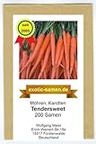 foto: jetzt Möhre – Karotte - sehr süß – Früh- und Haupternte - Tendersweet - 200 Samen Online, bester Preis 1,95 € neu 2024-2023 Bestseller, Rezension