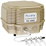 photo: You can buy Pawfly 7 W 254 GPH Commercial Air Pump 4 Outlets Manifold Quiet Oxygen Aerator Pump for Aquarium Pond online, best price $39.99 new 2024-2023 bestseller, review