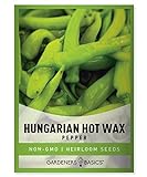 photo: You can buy Hungarian Hot Wax Pepper Seeds for Planting Heirloom Non-GMO Hungarian Hot Wax Peppers Plant Seeds for Home Garden Vegetables Makes a Great Gift for Gardening by Gardeners Basics online, best price $4.95 new 2024-2023 bestseller, review