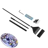 photo: You can buy QANVEE Aluminum Magnesium Alloy Aquarium Scraper Cleaner Brush with 10 Stainless Steel Blades for Fish Reef Plant Glass Tank 26 Inch online, best price $15.99 new 2024-2023 bestseller, review