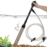photo: You can buy hygger Manual 256GPH Gravel Vacuum for Aquarium, Run in Seconds Aquarium Gravel Cleaner Low Water Level Water Changer Fish Tank Cleaner with Pinch or Grip Suction Ball Adjustable Length online, best price $29.99 new 2024-2023 bestseller, review