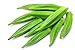 foto 60 piezas de semillas de okra Semillas de hortalizas de jardín No GMO Heirloom Gardener's Favorite para la siembra de huertos domésticos 2024-2023
