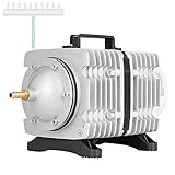 photo: You can buy VIVOSUN Air Pump 100W 110L/min 10 Outlet Commercial Air Pump for Aquarium and Hydroponic Systems online, best price $79.99 new 2024-2023 bestseller, review
