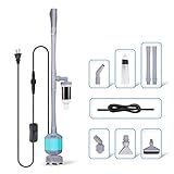 photo: You can buy hygger 360GPH Electric Aquarium Gravel Cleaner, 5 in 1 Automatic Fish Tank Cleaning Tool Set Vacuum Water Changer Sand Washer Filter Siphon Adjustable Length 15W online, best price $36.99 new 2024-2023 bestseller, review