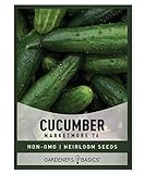 photo: You can buy Cucumber Seeds for Planting - Marketmore 76 - Cucumis sativus Heirloom, Non-GMO Vegetable Variety- 1 Gram Seeds Great for Outdoor Gardening by Gardeners Basics online, best price $4.95 new 2024-2023 bestseller, review