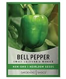 photo: You can buy California Wonder Bell Seeds for Planting Garden Heirloom Non-GMO Seed Packet with Growing and Harvesting Peppers Instructions for Starting Indoors for Outdoor Vegetable Garden by Gardeners Basics online, best price $5.95 new 2024-2023 bestseller, review