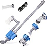 photo: You can buy UPETTOOLS Aquarium Gravel Cleaner - Electric Automatic Removable Vacuum Water Changer Sand Algae Cleaner Filter Changer 110V/28W online, best price $37.99 new 2024-2023 bestseller, review