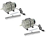 photo: You can buy Active Aqua AAPA110L 112-Watt 1750 GPH 110-LPM Commercial Pond Hydroponics Aquarium Air Pump with 12 Outlets, 2 Pack online, best price $199.99 new 2024-2023 bestseller, review