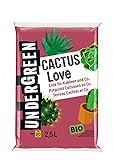 foto: jetzt Undergreen by Compo Cactus Love, Erde für Kakteen und Co., Bio, Kultursubstrat, 2,5 Liter Online, bester Preis 5,16 € (2,06 € / l) neu 2024-2023 Bestseller, Rezension