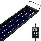 photo: You can buy NICREW Saltwater Aquarium Light, Marine LED Fish Tank Light for Coral Reef Tanks, 2-Channel Timer Included, 48 to 60-Inch online, best price $82.99 new 2024-2023 bestseller, review