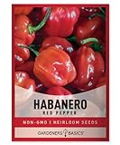 photo: You can buy Red Habanero Pepper Seeds for Planting 100+ Heirloom Non-GMO Habanero Peppers Plant Seeds for Home Garden Vegetables Makes a Great Gift for Gardeners by Gardeners Basics online, best price $5.95 new 2024-2023 bestseller, review
