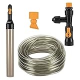 photo: You can buy hygger Bucket-Free Aquarium Water Change Kit Fish Tank Auto Siphon Pump Gravel Cleaner Tube with Long Hose Water Changer Maintenance Tool 49-FEET online, best price $39.99 new 2024-2023 bestseller, review