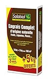 photo: acheter Solabiol SOCOMP15P Engrais Complet15 Kg + 5 Kg Offerts | Double Action : Effet « Starter » et Durable, Puissant en ligne, meilleur prix 39,89 € (1,99 € / kg) nouveau 2024-2023 best-seller, examen