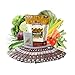 photo 22,000 Non GMO Heirloom Vegetable Seeds, Survival Garden, Emergency Seed Vault, 34 VAR, Bug Out Bag - Beet, Broccoli, Carrot, Corn, Basil, Pumpkin, Radish, Tomato, More 2022-2021