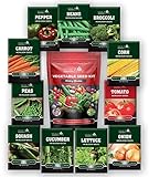 photo: You can buy 11 Heirloom Seeds for Planting Vegetables and Fruits, 4800 Survival Seed Vault and Doomsday Prepping Supplies, Gardening Seeds Variety Pack, Vegetable Seeds for Planting Home Garden Non GMO online, best price $15.97 ($0.00 / Count) new 2024-2023 bestseller, review