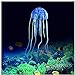 foto FuninCrea Decoraciones de Acuario de Medusas, Decoraciones de Resplandor de Medusas para Peceras, Decoraciones para Peceras Adecuadas para Muchas Peceras/Acuarios (Azul) 2024-2023