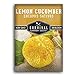 photo Survival Garden Seeds - Lemon Cucumber Seed for Planting - Packet with Instructions to Plant and Grow Little Yellow Cucumbers in Your Home Vegetable Garden - Non-GMO Heirloom Variety 2024-2023