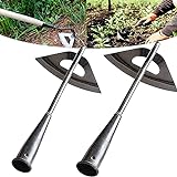 photo: You can buy cdbz All-Steel Hardened Hollow Hoe,Garden Hoes for Weeding,Hollow Hoe for Gardening,Hoe Garden Tool,Garden Hoe for Backyard Weeding, Loosening, Farm Planting online, best price $24.99 new 2024-2023 bestseller, review
